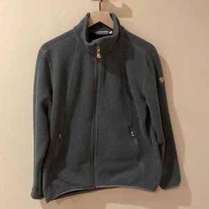 Women’s Fjallraven Stina Fleece Jacket Grey Gray Size Large